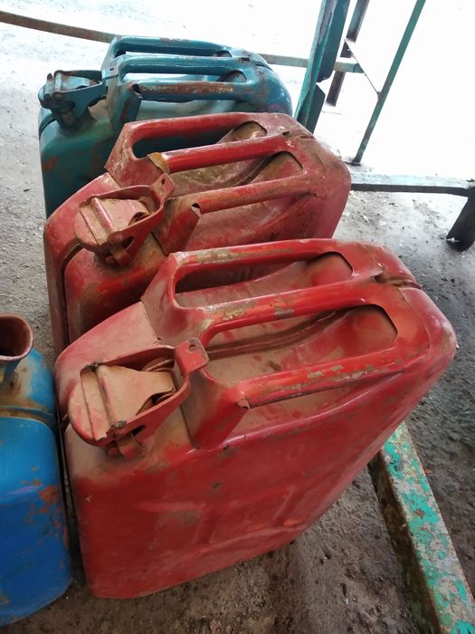 Канистра стальная 20 л.бу