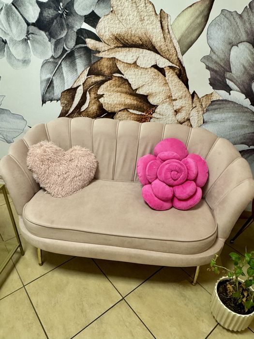 Sofa muszelka beż