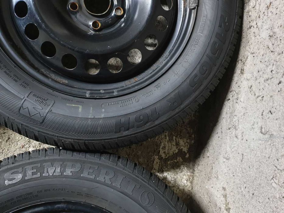 Cztery Opony zimowe 215/65R16 7mm Semperit Speed-Grip 2