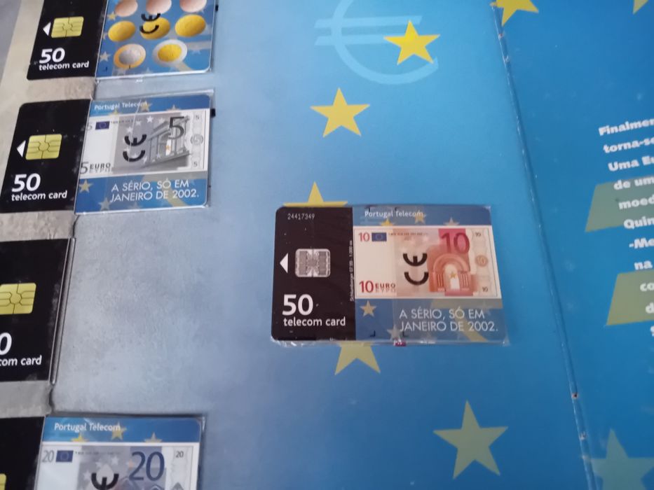 Cartoes telefonicos EURO