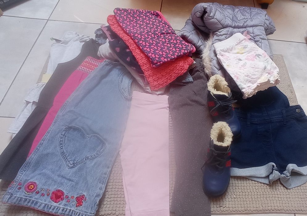 Paczka ubranek 14 sztuk 98-110