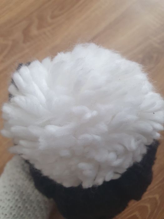 Czapka wełniana z polarem