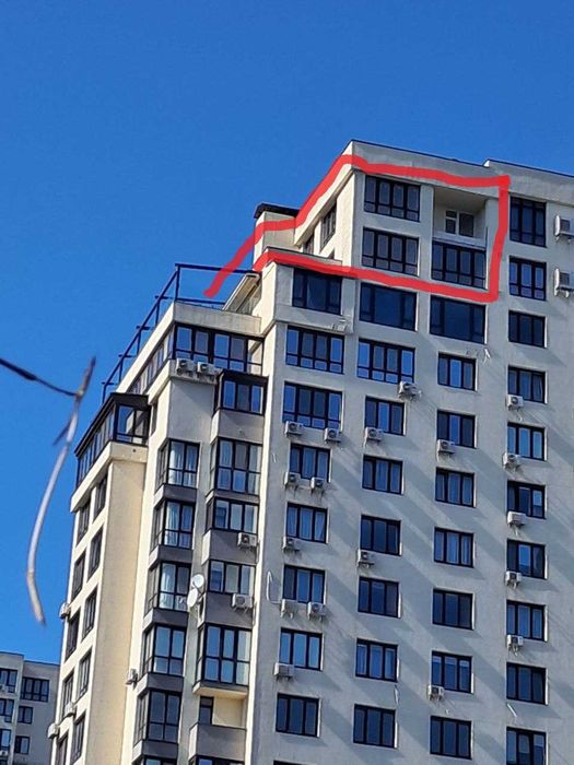 Продаж унікального пентхаусного приміщення з великим потенціалом. ЖК Венеція. Самійла Кішки, 10/1. Від власника