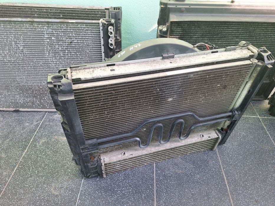 Комплект радіаторів ,касета радіаторів BMW