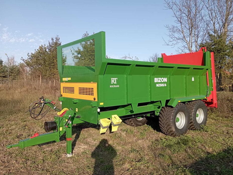 Promocja!! Rozrzutnik N250S/6 BIZON 14T Roltrans koła radialne
