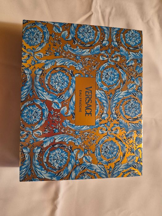NOWY Zestaw Versace Man Eau Fraiche EDT 50ml + Żel + Balsam Oryginał