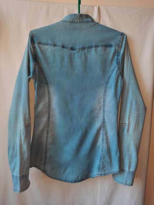 Сорочка джинсова