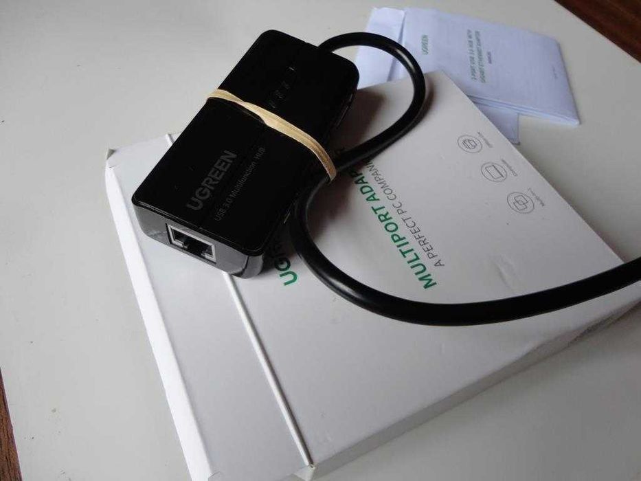 Hub Ugreen USB 3.0 - Ethernet RJ45