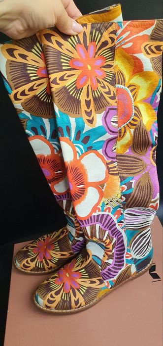 Женские сапоги Baldinini 37 кожа