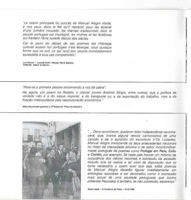Manuel Alegre com Carlos Paredes - - - - - É Preciso um País - -  - CD