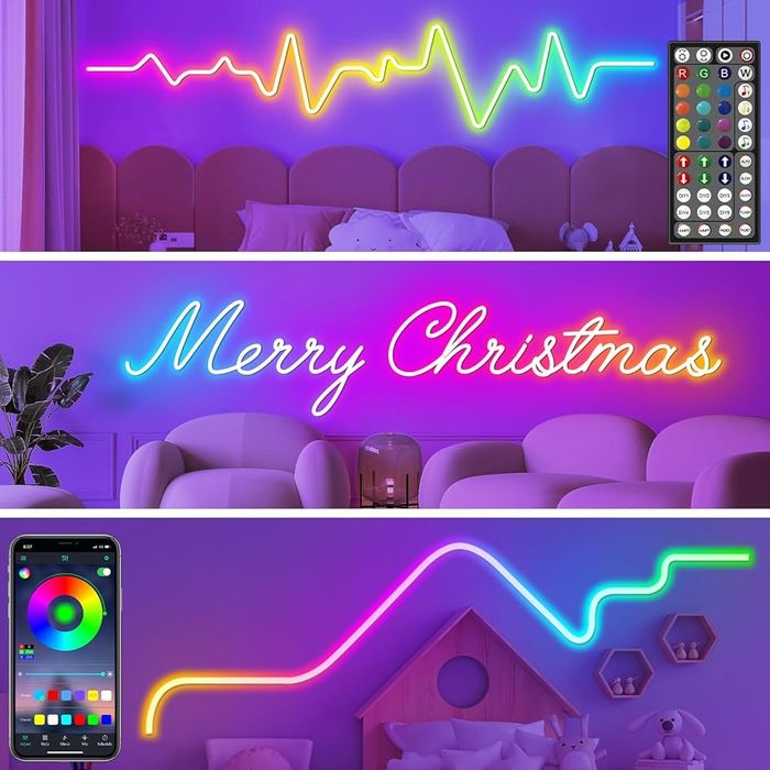 Neon świetlny 36 m