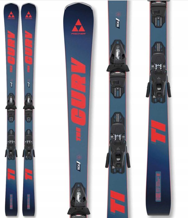Narty zjazdowe Fischer THE CURV TI 157+Wiązania narciarskie Fischer