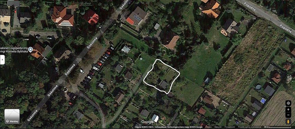Duża Działka Rekreacyjna Blislo Parkingu Rod Pogodny Szczypiorno