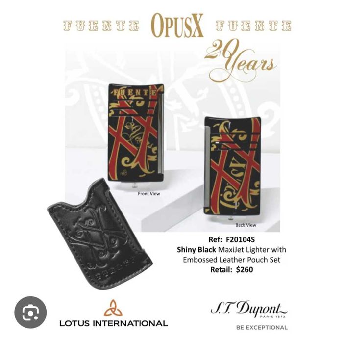 Isqueiro J.T. Dupont colecionavel