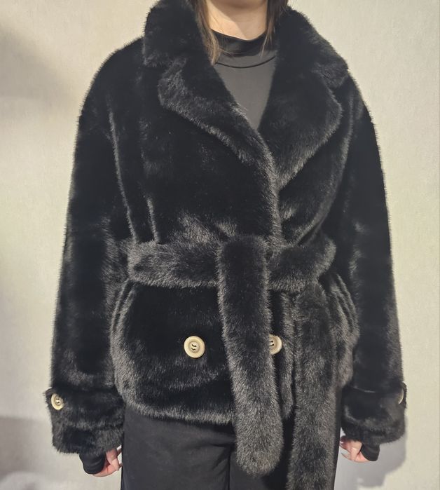 Еко шубка під норку нова