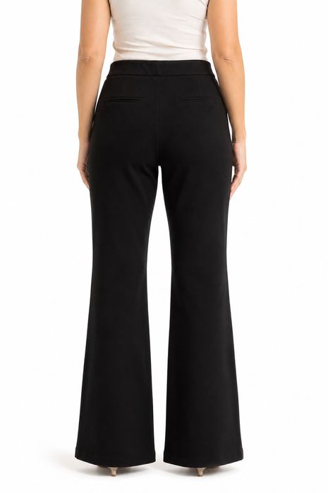 Spodnie Flare Smart Casual Czarne L