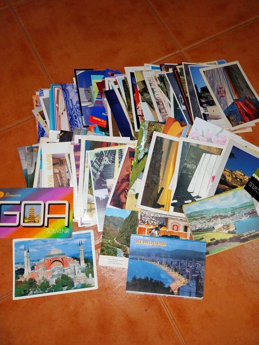 220 Postais Antigos - Lote