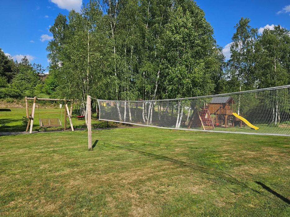Domki letniskowe Przy Leśniczówce - Sauna - Jacuzzi - Domki nad jeziorem- Bory Tucholskie- Kaszuby, rodzinny wypoczynek, plac zabaw, stawy