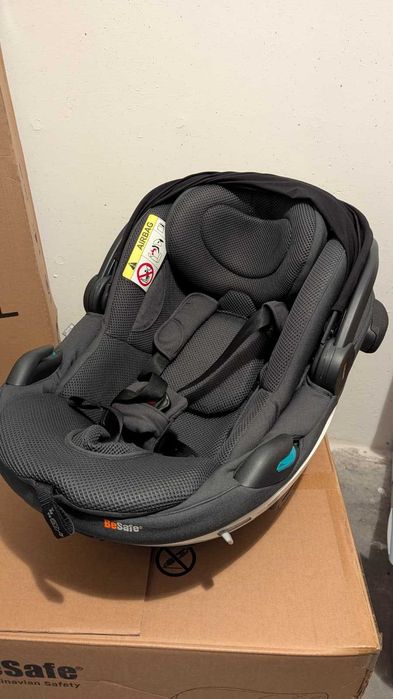 Cadeira Auto bebé (Ovo) BeSafe Go Beyond (0-18 meses)