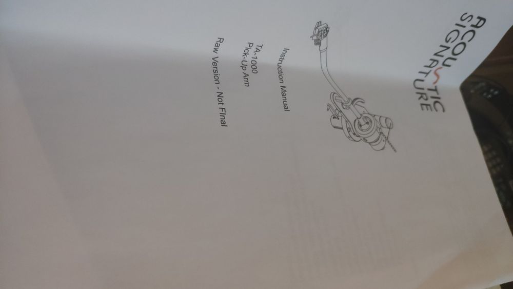 Braço 12'' Acoustic Signature TA-1000