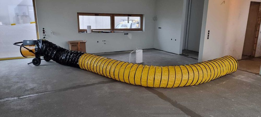 Osuszanie tynków posadzek Osuszacze nagrzewnice wynajem Poznań