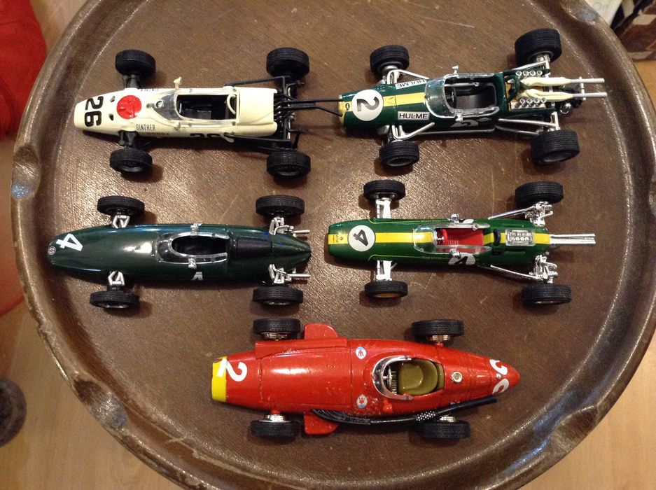 Carros Formula 1 - 1: 43 RBA Tyrell - Ferrari -Lotus- Alfa Romeo - IXO