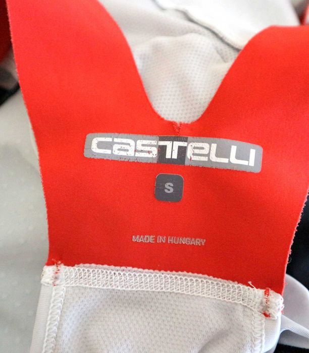 Castelli Rosso Corsa spodenki kolarskie bib szorty rowerowe S