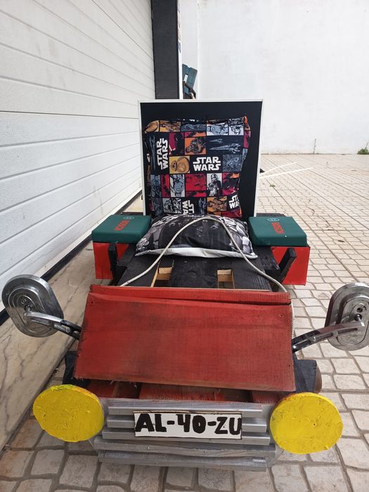 Carrinho de rolamentos