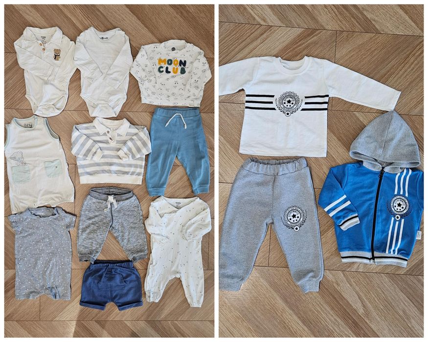 Paka ubranek dla chłopca r74