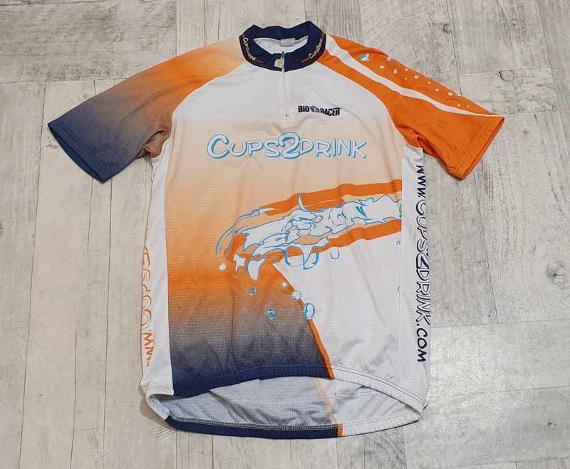 Koszulka rowerowa kolarska termoaktywna Racer L