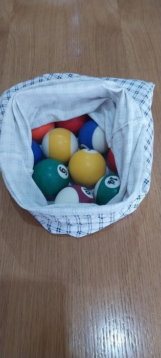 Bolas de bilhar/snookar