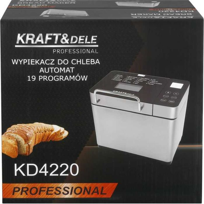 WYPIEKACZ AUTOMAT do robienia i pieczenia CHLEBA 19 programów KD4220
