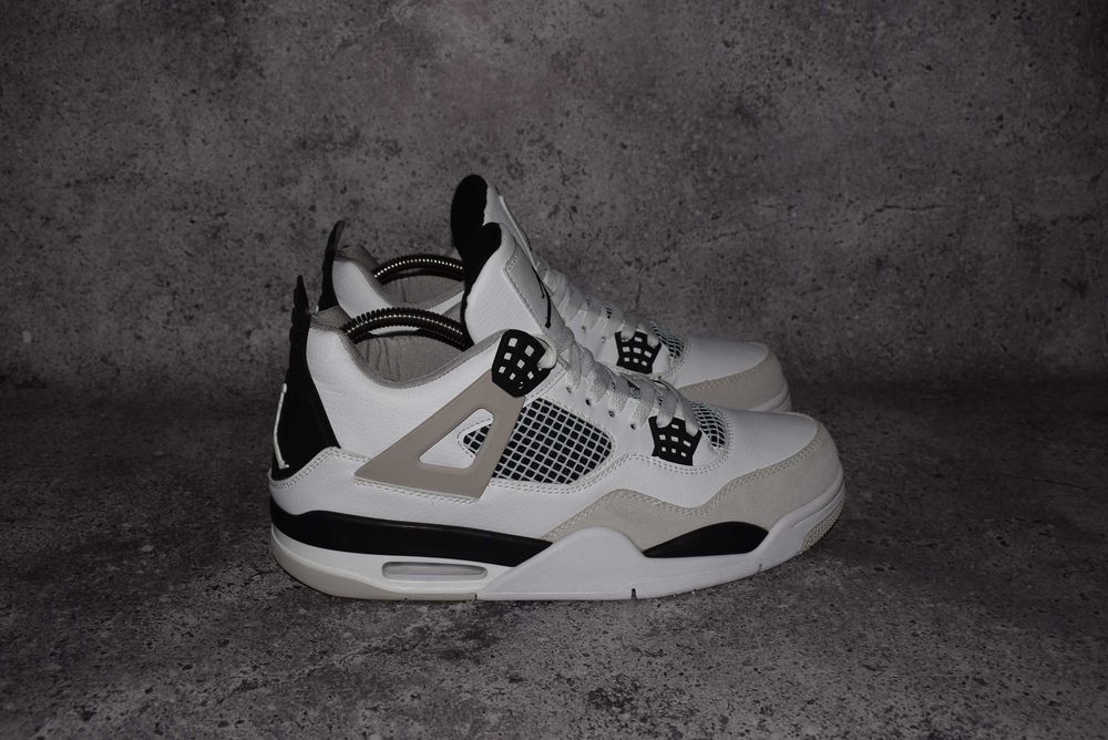 Air Jordan 4 Military Black (Мужские Кроссовки Джодан Nike retro 1 6 )