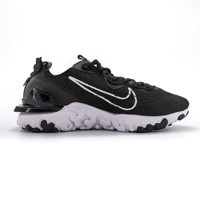 Чоловічі кросівки Nike React Vision "Black/White Classic" Розміри 40-45