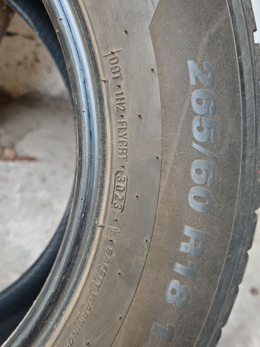 Opony całoroczne 2023 ok. 6mm Kumho Solus 265 60 R18 SUV