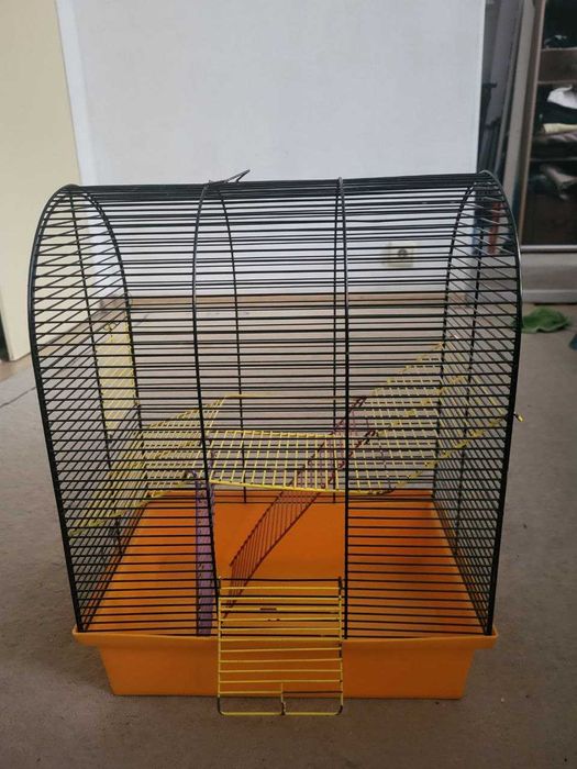 Клітка для гризунів (щурів, хом'яків) + драбинки та полиці