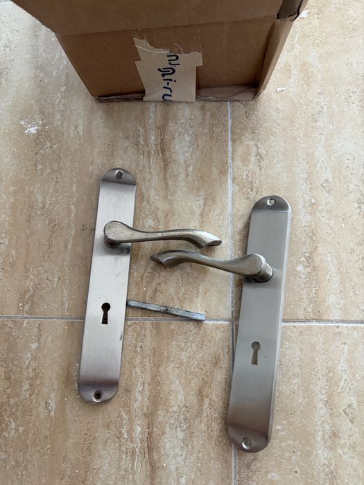 Puxadores porta inox