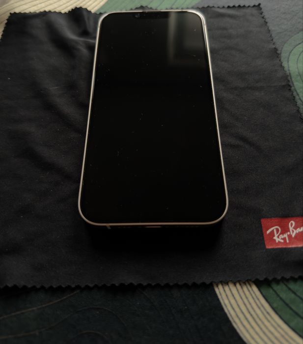 iPhone 14 128GB Starlight / коробка + кабель / фізична сім/ АКБ 75%