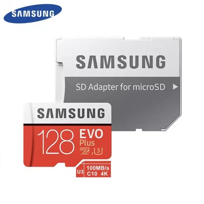 Карта памяти microsd 128gb samsung evo plus