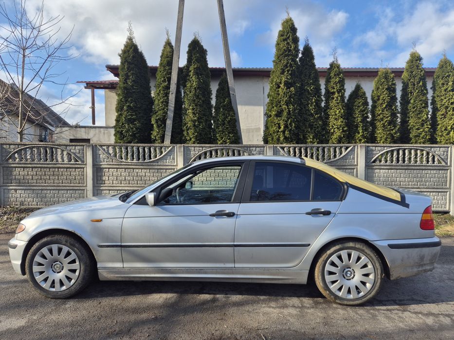 BMW E46 Polift 318i Sedan, katalizator, opłaty, elektryka, po stłuczce