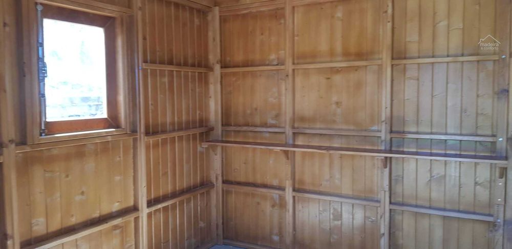 abrigo de jardim - Madeira&Conforto - cmb.18