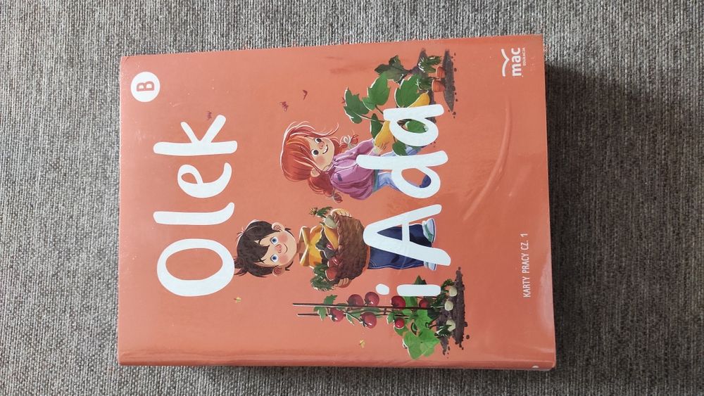Karty pracy Olek i Ada poziom B, NOWE w foli