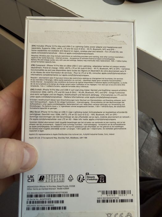 iPhone 14 pro max 512 gb