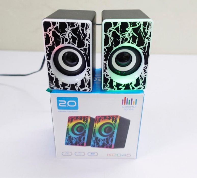 Głośnik komputerowy USB Zasilany głośnik komputerowy Głośnik Muti Ligh