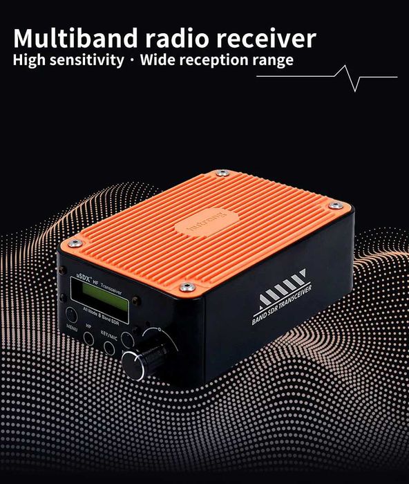 Rádio SDR uSDX+ Plus V2 – Multibanda (8 bandas) – Como novo