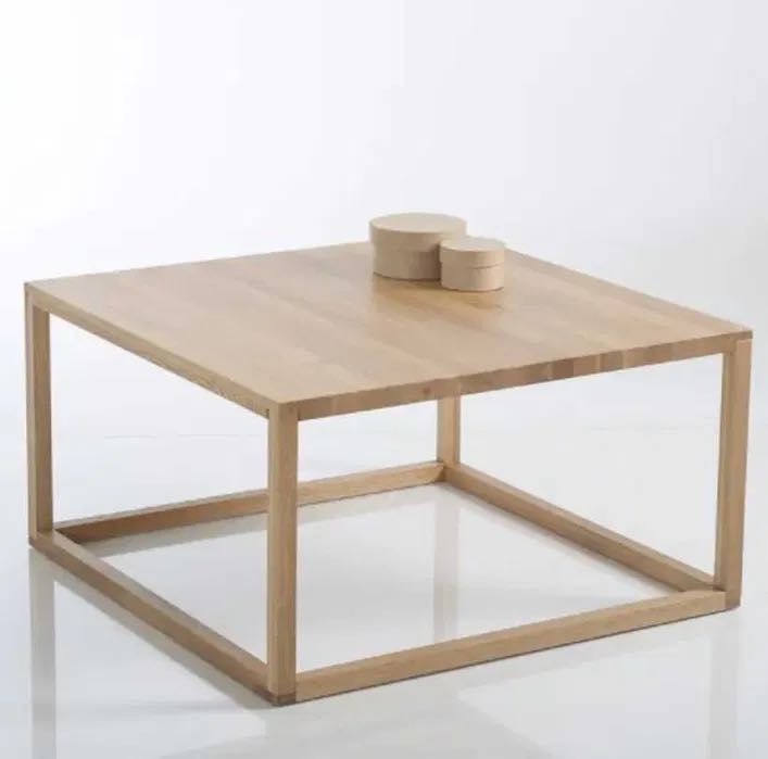 Mesa de Centro Cúbica - Carvalho maciço