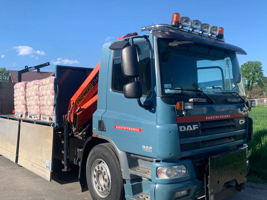 DAF CF65  Daf CF 65 WYWROTKA HDS zarejestrowany jako auto specjalne!!