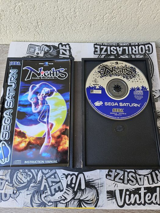 NiGHTS into Dreams Sega Saturn, 1996 - Complete with Manual