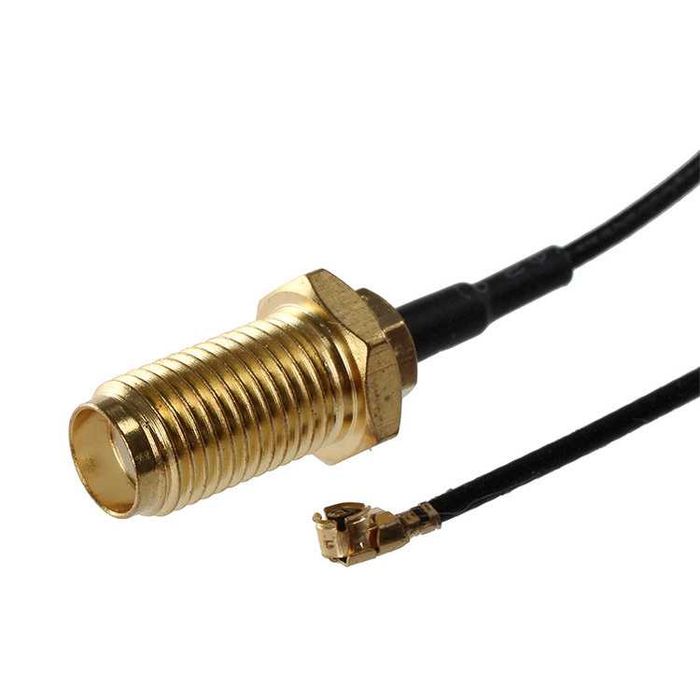 100x IPX/u.fl to SMA 15cm Pigtail Cable for Wireless PCI Wifi Card