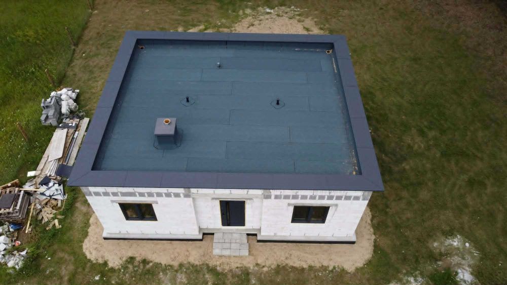 Luksusowy dom przy lesie | projekt Serengeti | 70 m² | 14 arów prywatności, stan surowy zamknięty